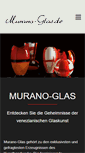 Mobile Screenshot of murano-glas.de